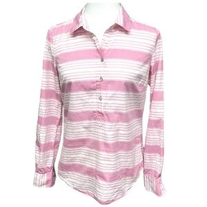 Vineyard Vines “ Cove “ Striped Poplin Blouse